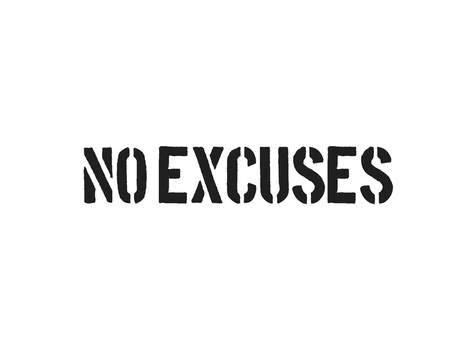 'No Excuses' Art Print - SM Design | Art.com | Daily inspiration quotes, Powerful motivational ...