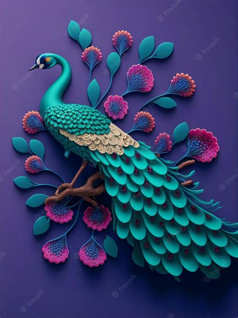 Background Peacock Wallpaper - EnWallpaper