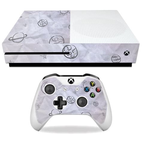 MightySkins Skin Compatible With Microsoft Xbox One S wrap cover sticker skins Kids Outer Space ...