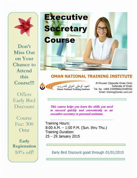 Secretary Training – Telegraph