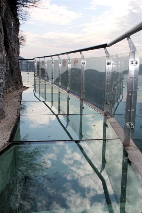 Glass Bridge: A Perfect Instrument to Terrify People,Tianmen Mountain, China