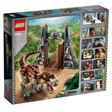 LEGO reveals 75936 Jurassic Park T-Rex Rampage featuring the largest ...