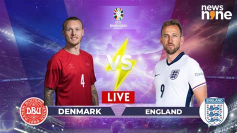 Euro 2024 Denmark vs England Football Score LIVE: England seek knockout ...