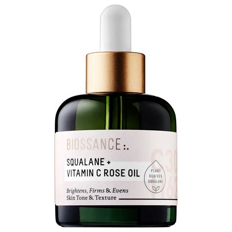 Squalane + Vitamin C Rose Oil - Biossance | Sephora | Best moisturizer, Anti aging skin products ...