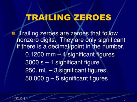 DETERMINING SIGNIFICANT FIGURES - ppt download