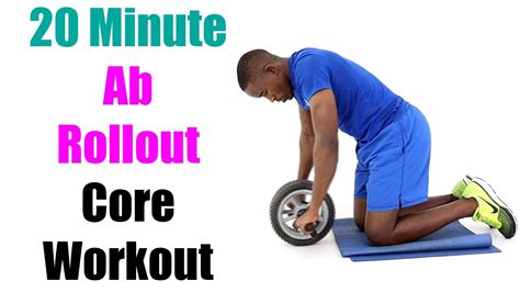 20 Minute Ab Rollout Core Workout/ Intermediate Ab Workout at Home - YouTube