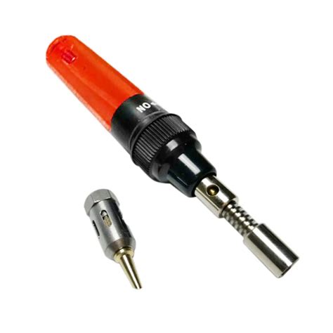 1300 Degree Gas Blow Torch Soldering Solder Iron Cordless Butane Tip Tool Welding Pen Burner 8Ml ...