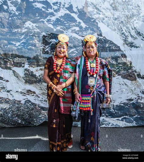 Little girl from nepal in traditional dress hi-res stock photography and images - Alamy