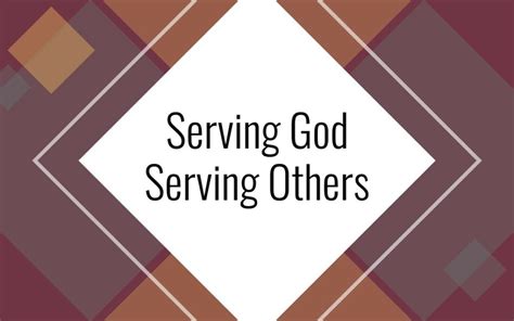 Serving God Serving Others - First Christian Church