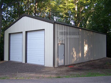 Strong Prefab Steel Garages Prefab Metal Garage, Steel Garage Kits, Steel Garage Buildings ...