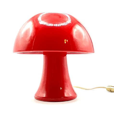 Vintage Ceramic Mushroom Lamp - Etsy