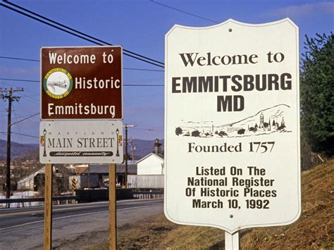 Geographically Yours Welcome: Emmitsburg, Maryland