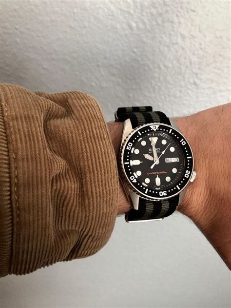 SKX013 nato strap on 6 inch wrist | Dive watches, Nato strap watches, Expensive watches