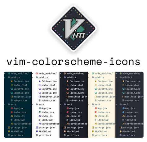 GitHub - bryanmylee/vim-colorscheme-icons: Colorize vim-devicons with the current colorscheme