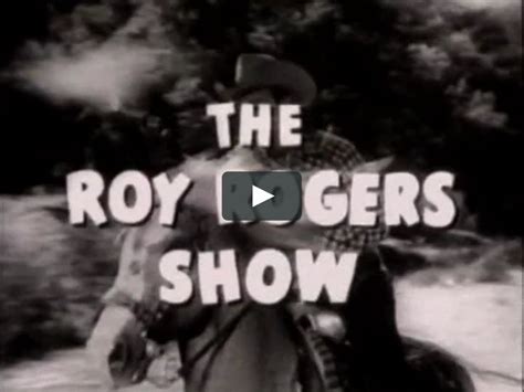 Opening and first scene from an episode of The Roy Rogers Show. Other public domain episodes are ...