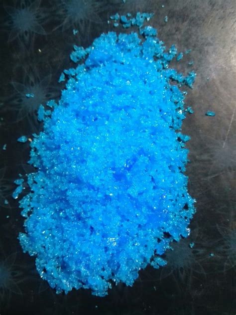 Copper Sulphate Crystal 25%, 50 Kg, Crystalline Powder at Rs 190/kg in Valsad