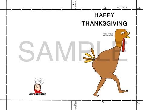 Happy Thanksgiving Card, Funny Thanksgiving Card, Printable Card ...