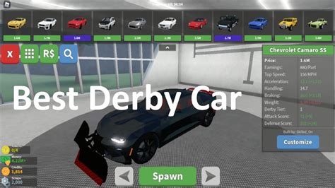 Best Derby Vehicle In Car Crushers 2 - Roblox - YouTube