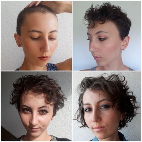 stages of growing it out from a buzzcut! : r/curlyhair