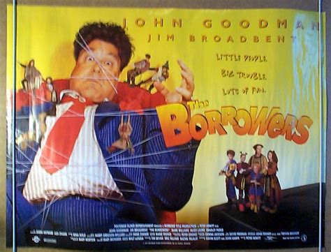 THE BORROWERS (1997) Cinema Quad Movie Poster - John Goodman, Hugh Laurie