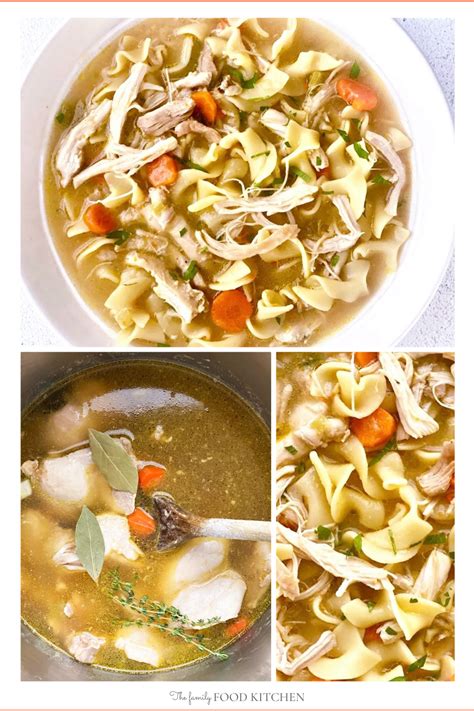 Instant Pot Chicken & Noodles - The Family Food Kitchen