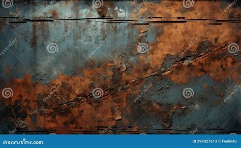 A Rusted Metal Surface with Some Rust on it Stock Illustration ...