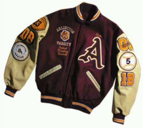 AHS Arlington High School Riverside CA Letterman Jacket c/0 2003 rules! Letterman Jacket Patches ...