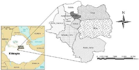 Map of Addis Ababa City | Download Scientific Diagram