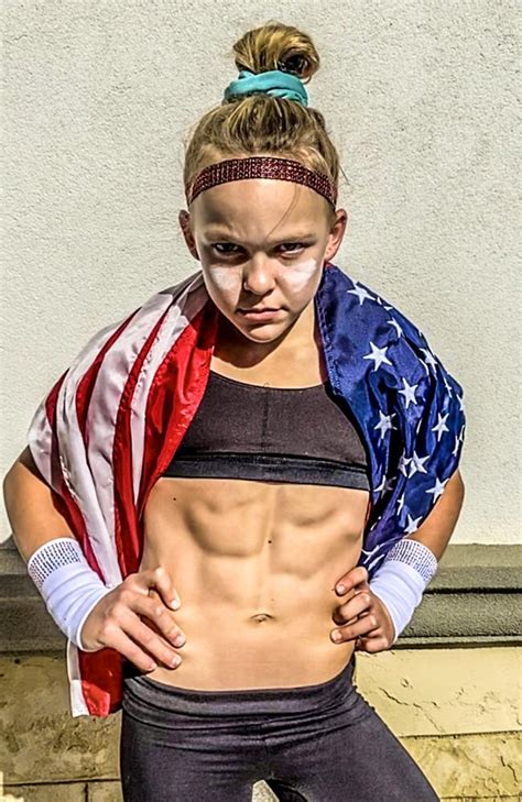 Lyza Brooks Mosier: 10 yo US gymnast stuns social media with 6-pack abs ...