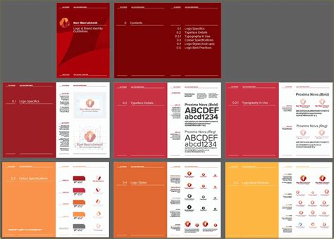 Brand Guidelines Template Psd Free Download