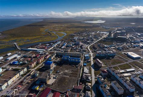 Anadyr – the view from above · Russia Travel Blog