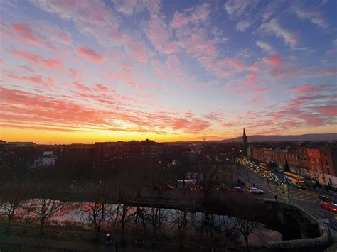 It was a beautiful sunrise in Dublin 2!