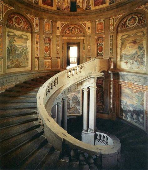 Stairs. Farnese Palace Vignola, French Government, High Renaissance ...