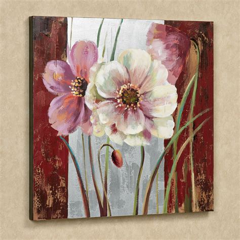 Blooming Beauties Floral Canvas Wall Art