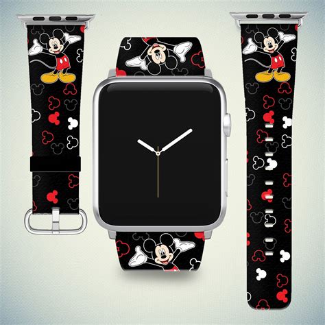 Mickey Mouse Apple Watch Band Series 1 2 3 4 5 6 7 8 Band - Etsy