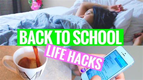 10 Back To School Life Hacks | Every Student Needs These - YouTube