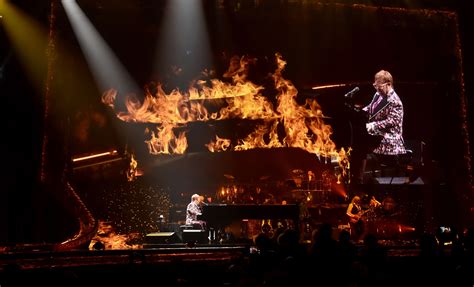 Elton John Dazzles at Farewell Tour Launch | Elton john, Tours, Concert