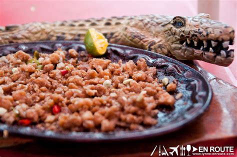 Crocodile Sisig - You Won't know the Difference | EN ROUTE