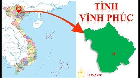 Bản đồ tỉnh Vĩnh Phúc -- Vị trí tỉnh Vĩnh Phúc trên bản đồ hành chính Việt Nam - YouTube