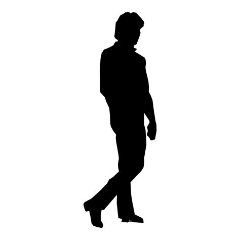 Silhouette Man Walking Free Stock Photo - Public Domain Pictures