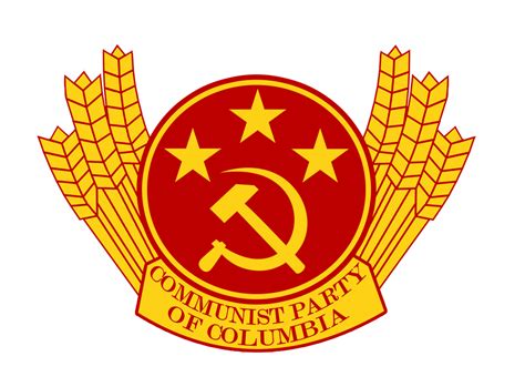 Communist Party of Columbia Emblem by Party9999999 on DeviantArt