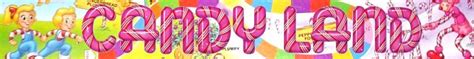 Candyland Banner Printable - Printable Word Searches