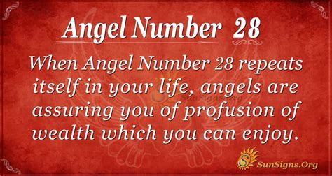 Angel Number 28 Meaning | SunSigns.Org