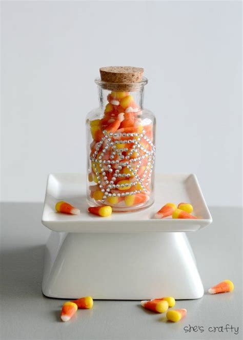 She's Crafty: Halloween treat jar