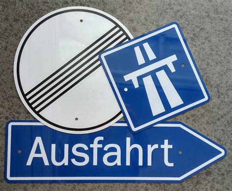 Autobahn Sign Set – Autobahn Signs