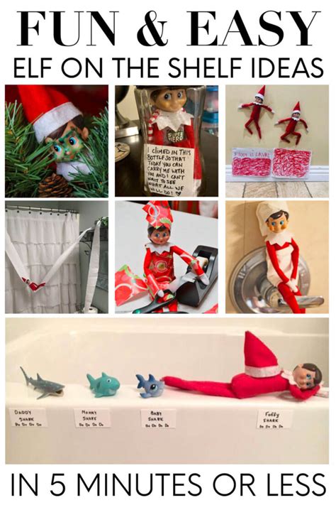 Easy Elf on the Shelf Ideas | from 30daysblog