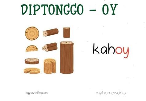 My Homeworks: DIPTONGGO (oy)