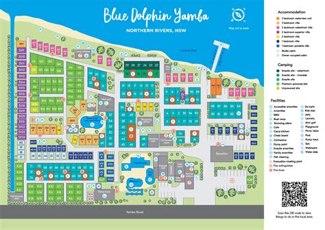 Park map - NRMA Blue Dolphin Yamba Holiday Resort