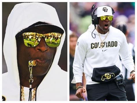 After Colorado coach Deion Sanders is criticized for his sunglasses, he ...