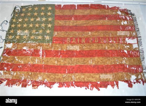 38 Star US Flag, Company Colors for the Bain Zouaves, St. Louis Stock ...